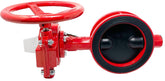 WAFER BUTTERFLY VALVE WITH TAMPER SWITCH, normally CLOSED, UL/FM - NASCO Supply LLC